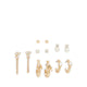 Aldo Embers Women's Earring Set - Gold-Clear Multi