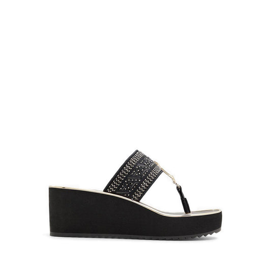 Aldo รุ่น Fassbider รองเท้าแตะชายหาดส้นสูง ผู้หญิง - สีดำ