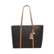 ELAMARYN Women's Tote Bag - BROWN MULTI