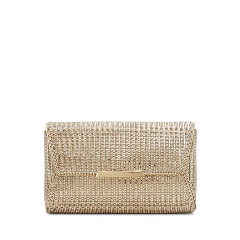 RANIA model, women's clutch bag for events, gold color