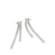 รุ่น Svetna ผู้หญิง'S ต่างหู - สีเงิน/Clear Multi