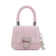 Barbiemini model, mini size bag for women - light pink