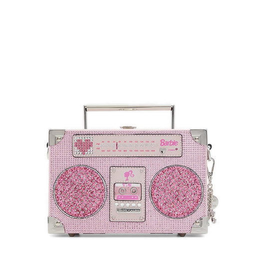 รุ่น BARBIEBEAT กระเป๋าสะพายข้างผู้หญิง - สีชมพู