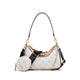 ADANAVER Women's Shoulder Bag - WHITE GOLD