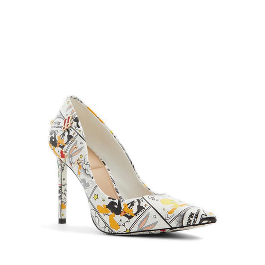Ltstessy Women's High Heels - White Multi
