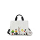 รุ่น Looneytunestote กระเป๋าทรงแซทเชิลผู้หญิง - สีขาว