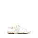 รุ่น Afoetha รองเท้าแตะส้นเตี้ยผู้หญิง - สี White/Bone