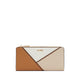 Elbamaclya Women's Wallet and Coin Purse - Tan Combo