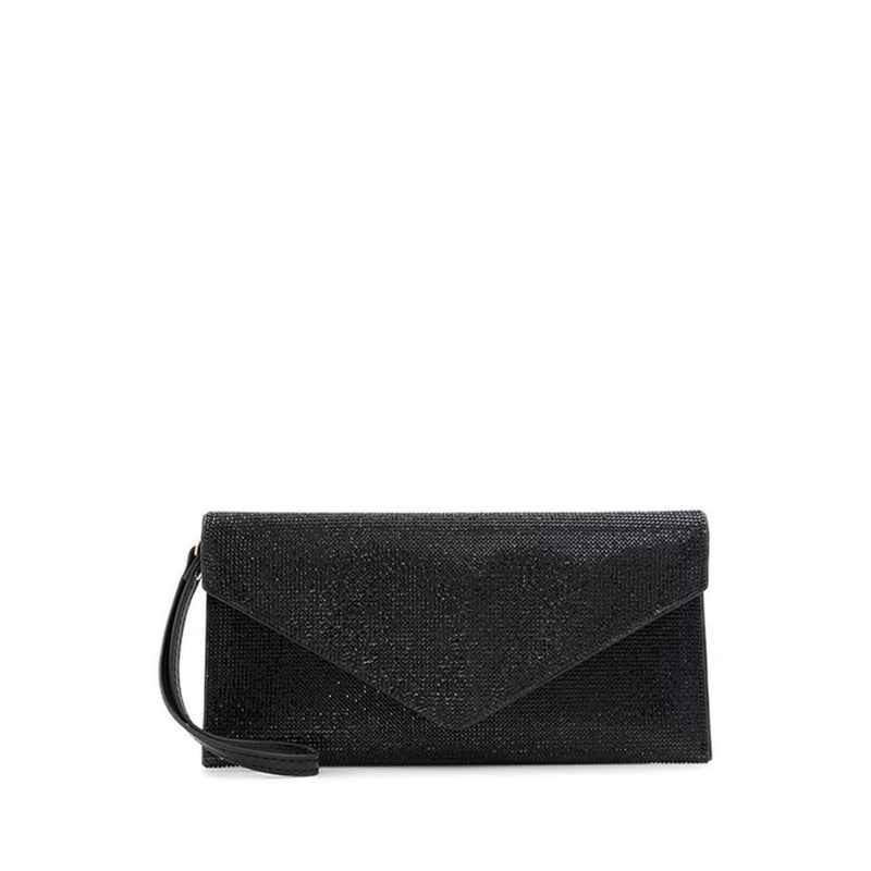 MALLASVE Women's Evening Clutch and Handbag - Black