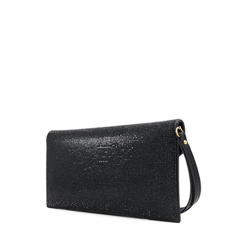 MALLASVE Women's Evening Clutch and Handbag - Black