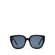รุ่น Evalin แว่นตากันแดดผู้หญิง - สี Black/Gold Multi
