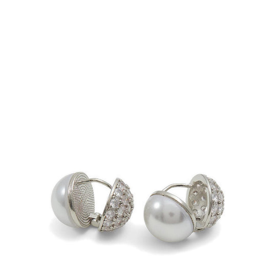 PEARLGEM Women's Earrings - Silver