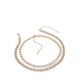 รุ่น Abiegan สร้อยคอผู้หญิง - สี Gold/Clear Multi