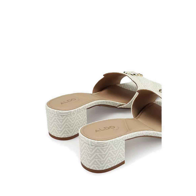 รุ่น Tessina รองเท้าแตะส้นสูงผู้หญิง - สี Bone