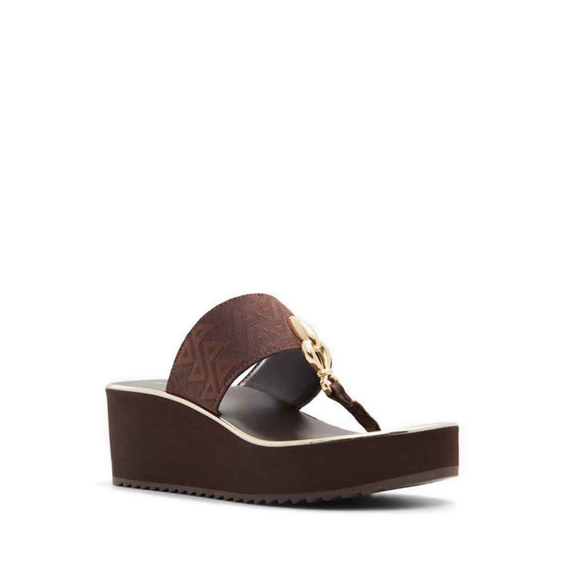 Aldo รุ่น Penelopy รองเท้าแตะชายหาดผู้หญิง -สี Open Brown