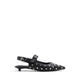 KELLYA model, women's ballet shoes and slip-ons, black