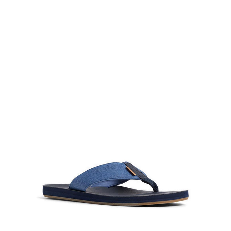 ADEDE model, men's slip-on sandals, navy blue