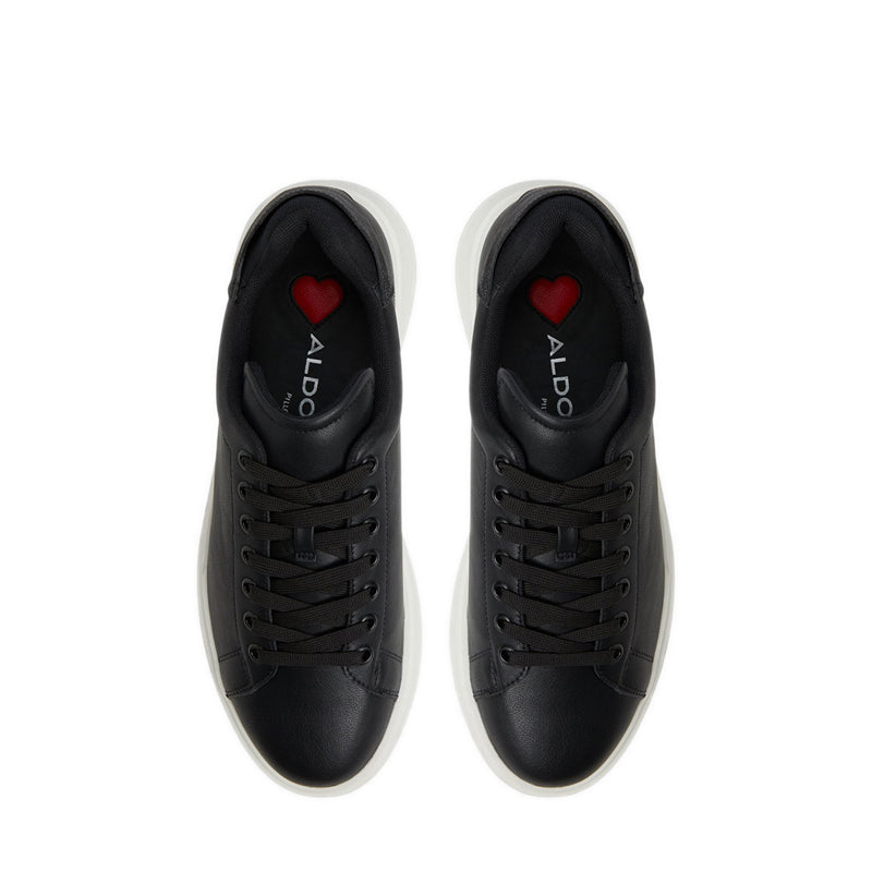 Cuore Men's Sneakers - Black/White