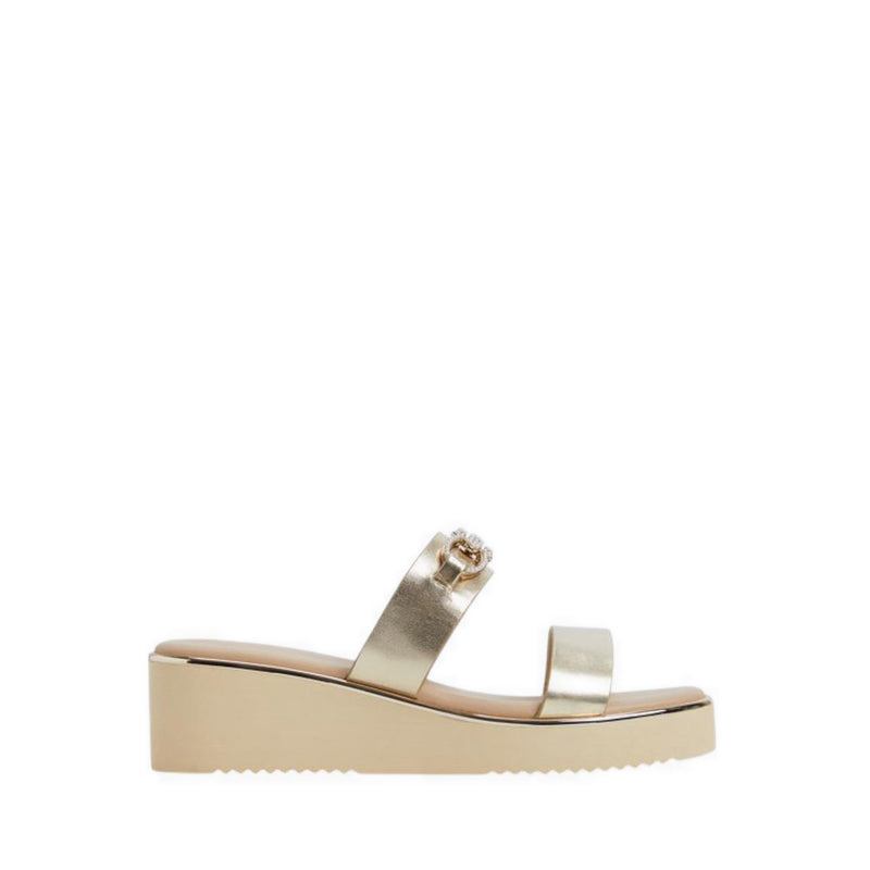 Aldo รุ่น Marren รองเท้าแตะชายหาดผู้หญิง - สี Champagne