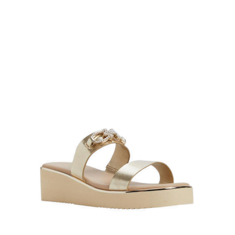 Aldo รุ่น Marren รองเท้าแตะชายหาดผู้หญิง - สี Champagne