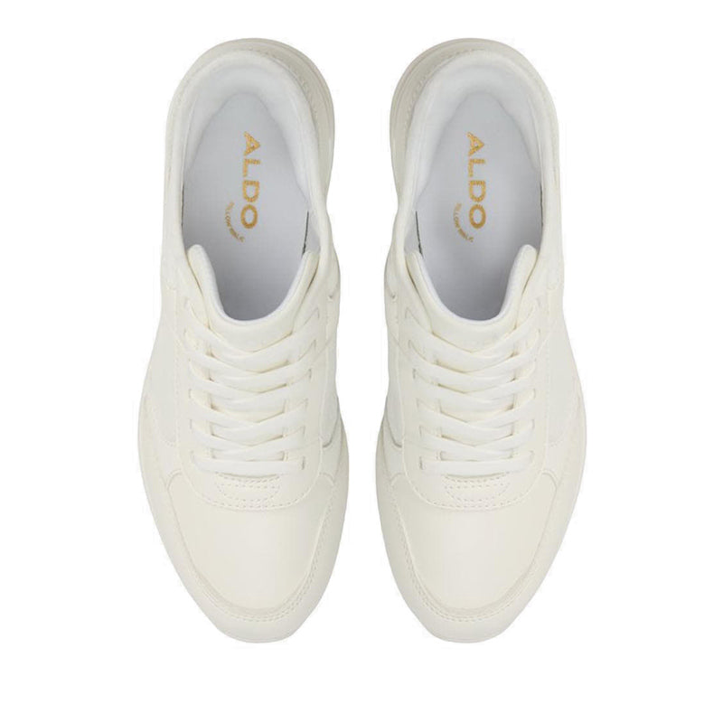 รุ่น Easyinส้นลิ่ม รองเท้าผ้าใบผู้หญิง - สีขาว