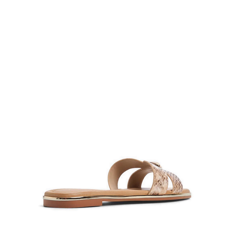 KHARINE women's sandals, Medium Brown color