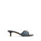 COTEAZUR model, women's sandals, navy blue