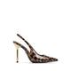 PUCKERUP women's high heels, Medium Brown color