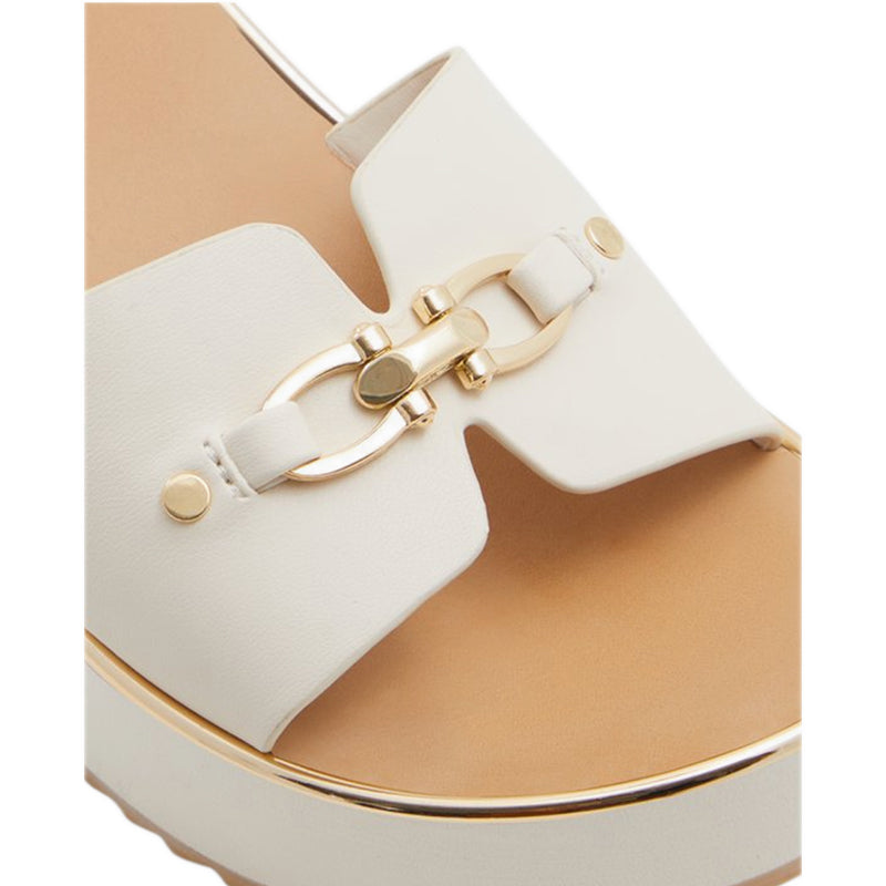 Aldo Beriana Women's Beach Sandals - Open White