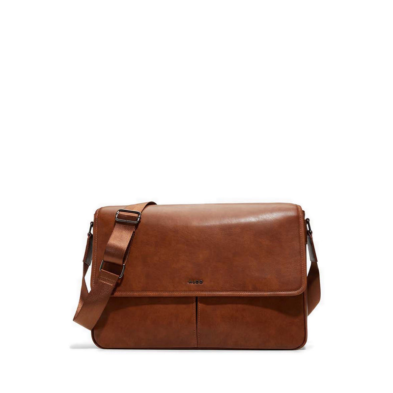 Aldo Uleradus Men's Briefcase Cognac