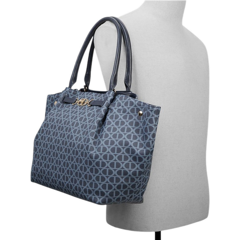 รุ่น Marseilla กระเป๋าโท้ท - สีฟ้า