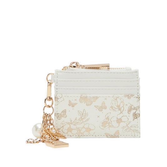 ALDO รุ่น Nadina กระเป๋าสตางค์/กระเป๋าสตางค์ใส่เศษเหรียญ - สี Bone