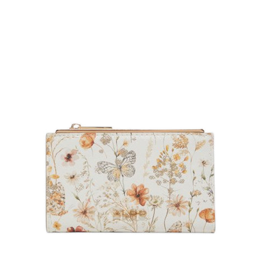 รุ่น Mereclya กระเป๋าสตางค์/กระเป๋าสตางค์ใส่เศษเหรียญ - สี Floral