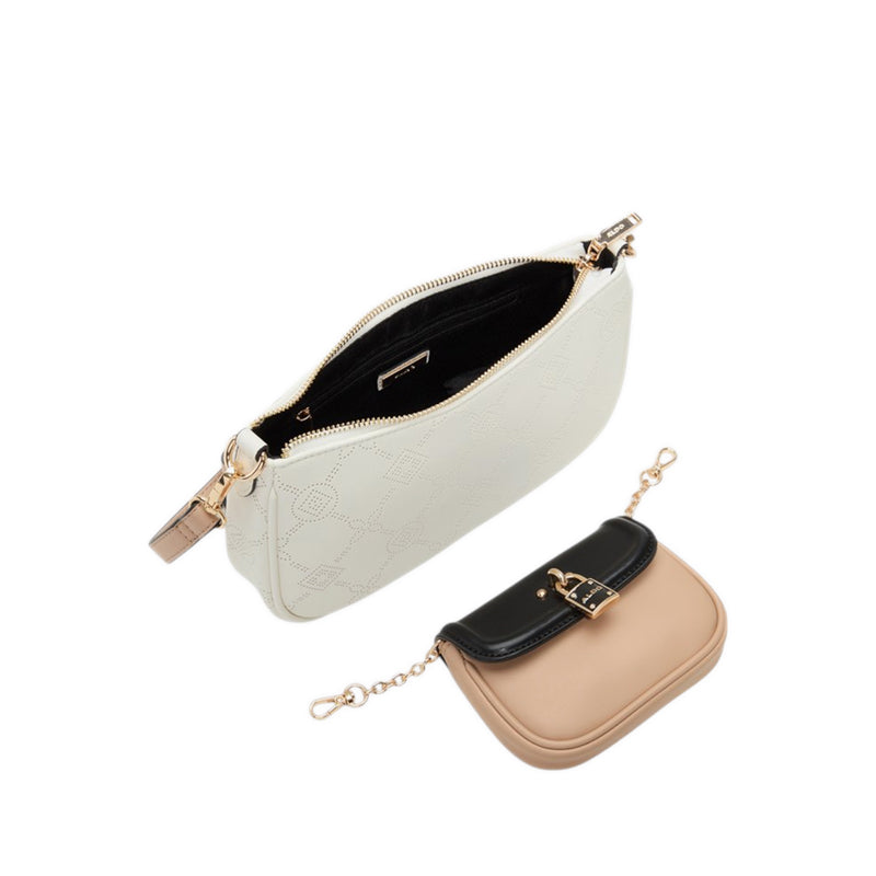 Hamida model shoulder bag - Bone color