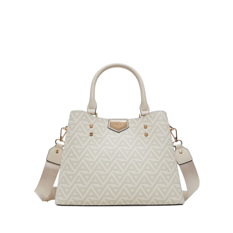 Caraever model shoulder bag - Bone color