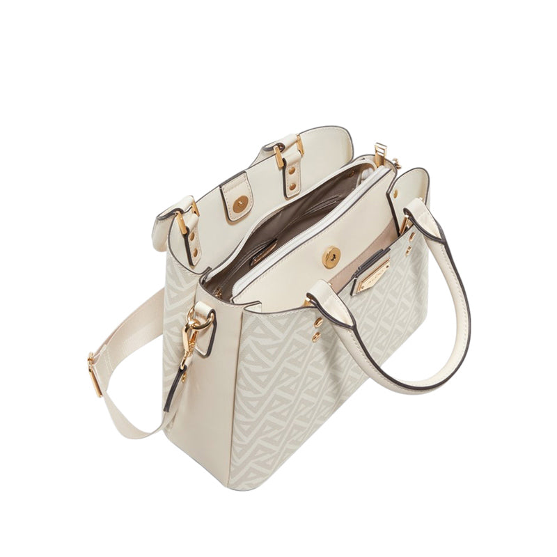 Caraever model shoulder bag - Bone color