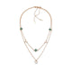 CHERIISH model, women's necklace, PASTEL MULTI color