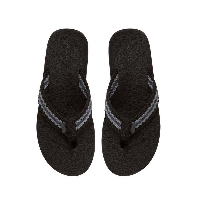Aldo Adede men's slip-on sandals, Open Black
