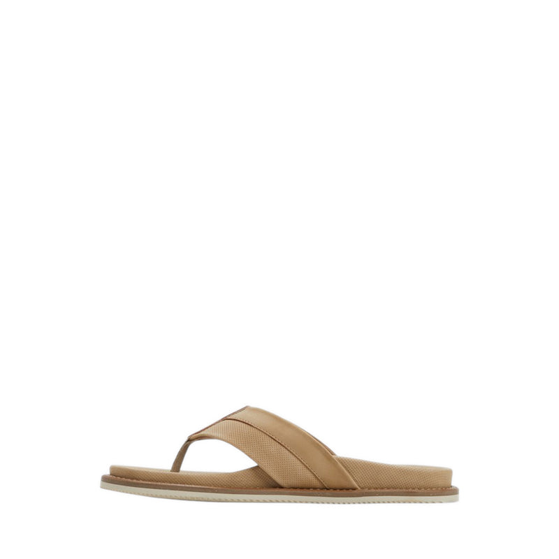 Beachbreeze men's flip flops, Open Beige color
