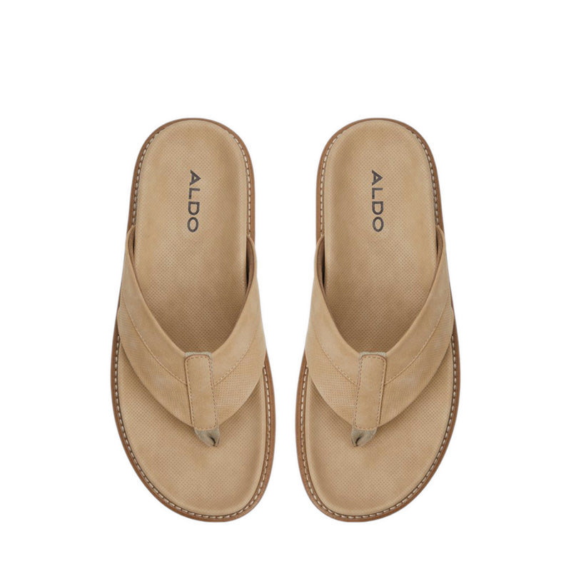 Beachbreeze men's flip flops, Open Beige color