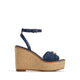 Aldo Ybylin women's sandals, navy blue