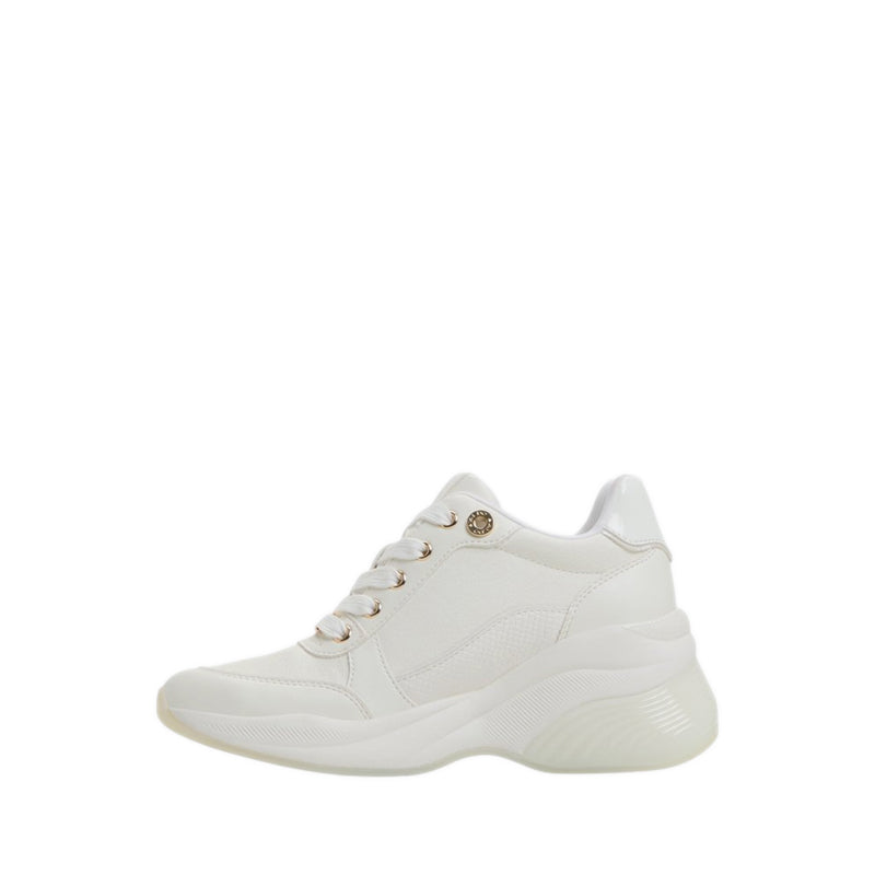 รุ่น Core รองเท้าผ้าใบส้นเตารีดผู้หญิง - สีขาว