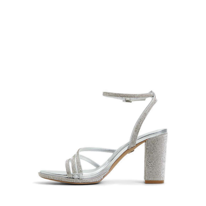 Aldo รุ่น Chicglow รองเท้าแตะผู้หญิง สีเงิน
