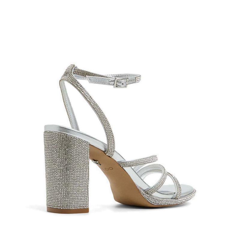 Aldo รุ่น Chicglow รองเท้าแตะผู้หญิง สีเงิน