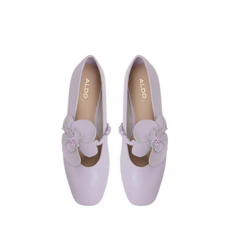 Aldo รุ่น สี Floralina รองเท้าบัลเล่ต์ผู้หญิง - สี Light Purple