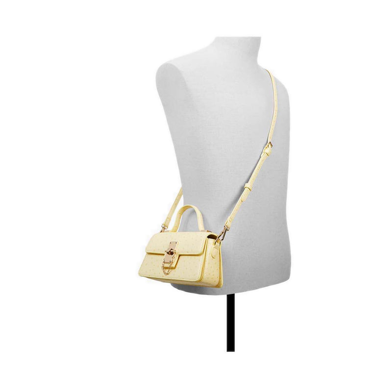 Aldo Calluna Women's Tote Bag, Light Yellow
