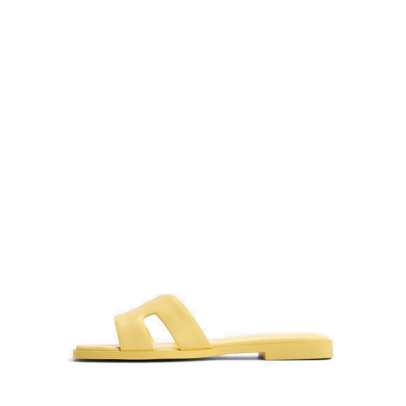 Aldo Itsandal women's sandals, yellow