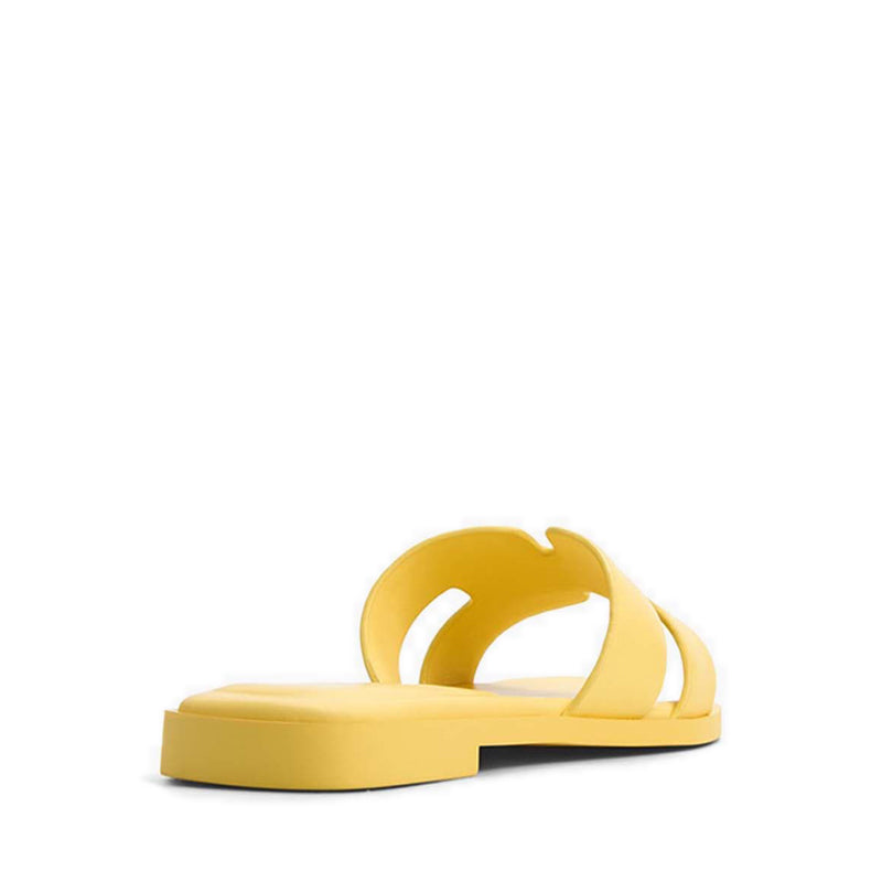 Aldo Itsandal women's sandals, yellow