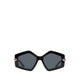 Aldo Biwia Sunglasses - Black/Gold Multi