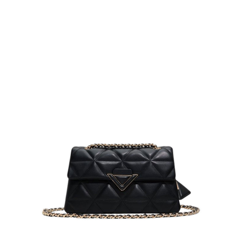 Softpuffquilt Shoulder Bag - Black